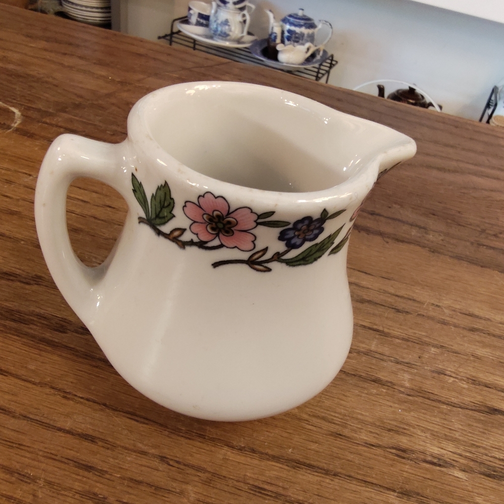 Vintage Sterling restaurantware cream/syrup pitcher